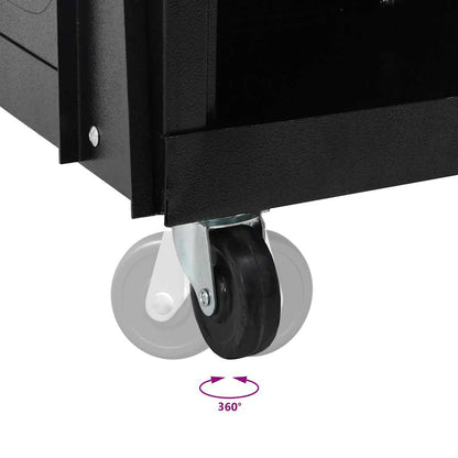 Carrello per saldatura Nero 90 x 46 x 96 cm Acciaio