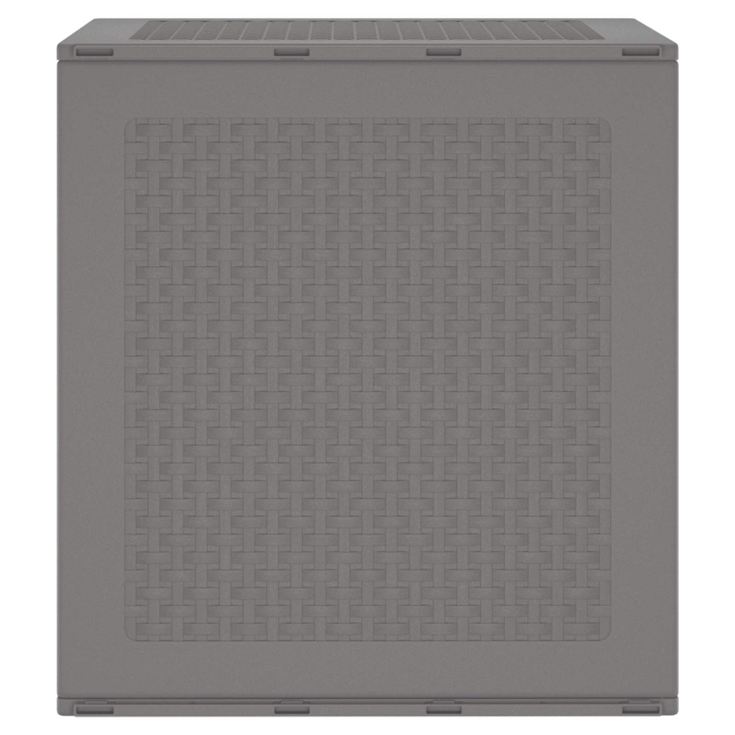 Scatola di Stoccaggio per Giardino con porta Grigio chiaro