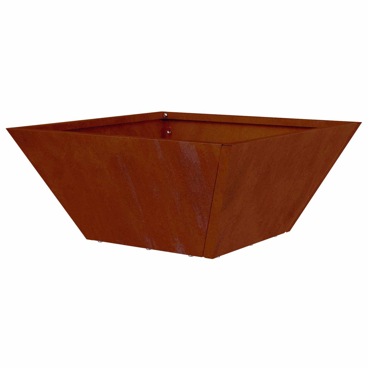 Vaso da giardino Ruggine 35 x 35 x 15 cm | homemem39