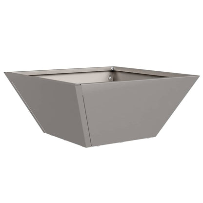 Vaso a Ciotola da Giardino 5 pcs Ruggine 35 x 35 x 15 cm