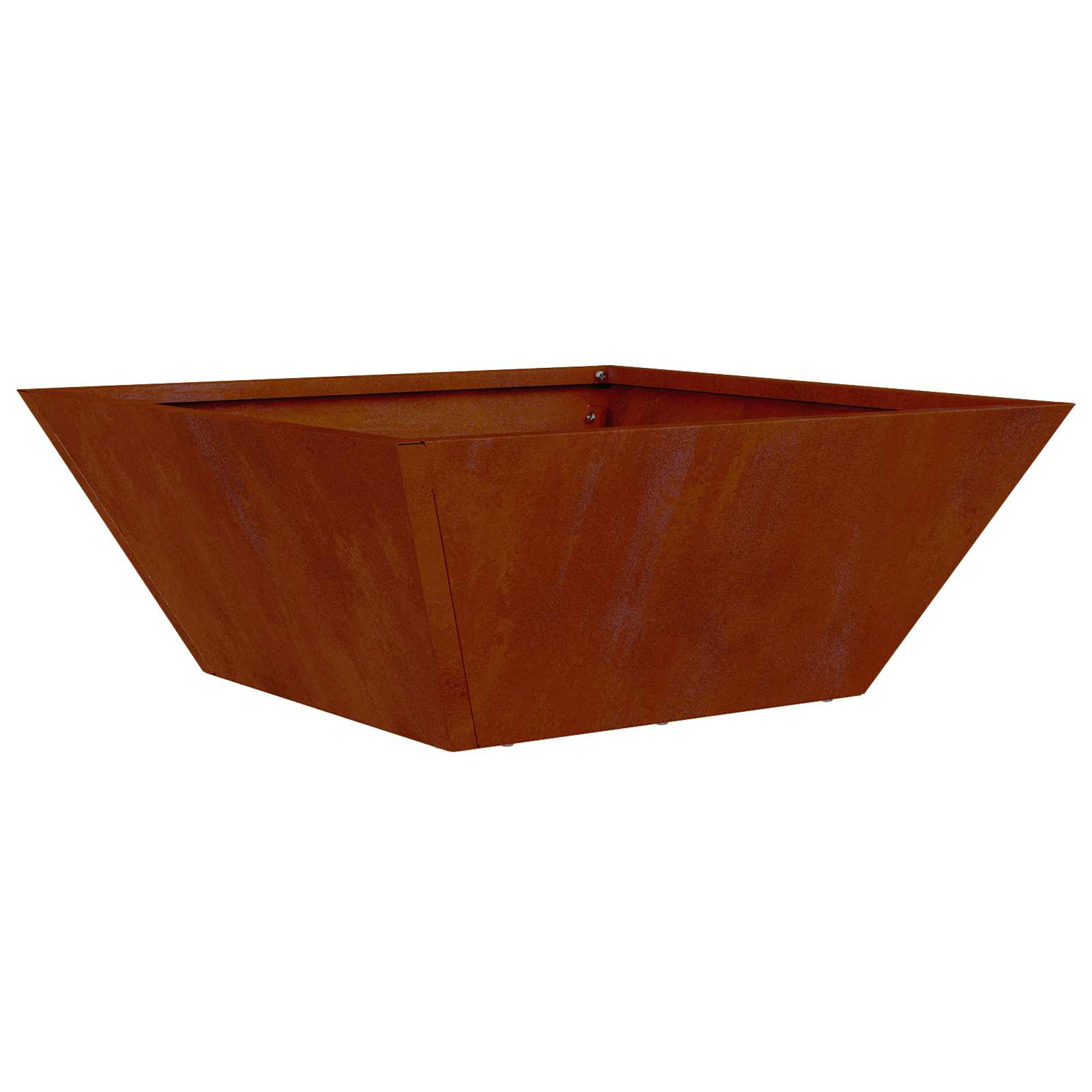 Vaso da giardino Ruggine 40 x 40 x 15 cm | homemem39