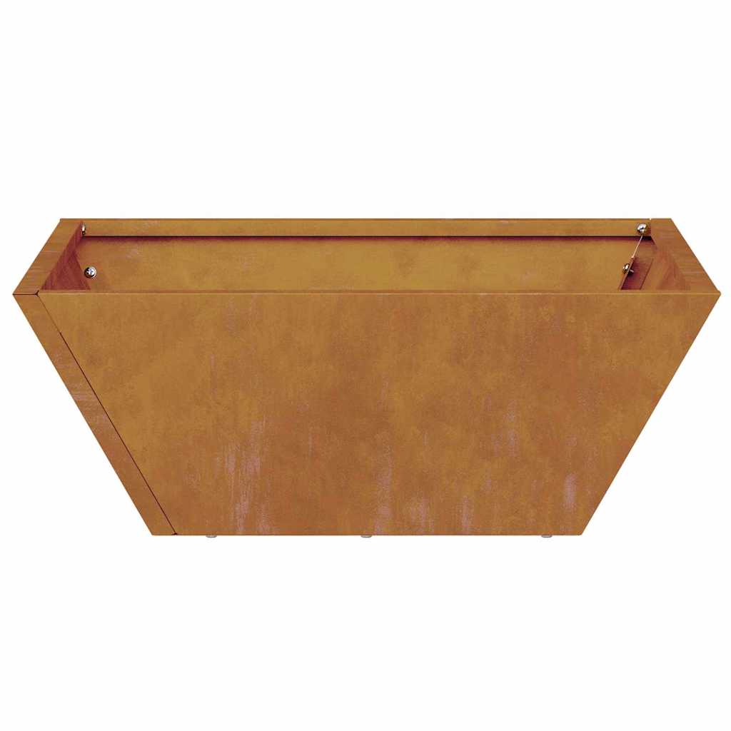 Vaso a Ciotola da Giardino Ruggine 40 x 40 x 15 cm