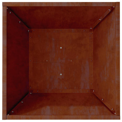 Vaso da giardino Ruggine 40 x 40 x 15 cm | homemem39