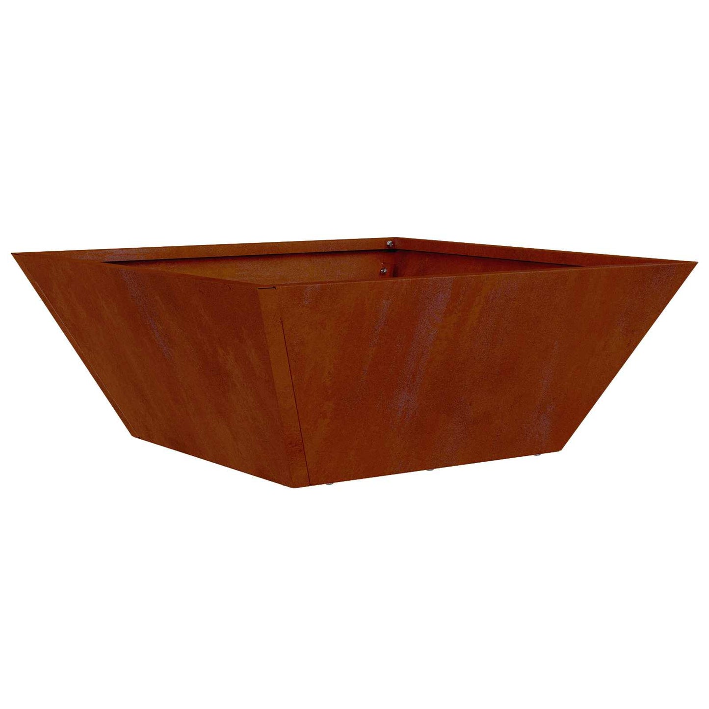 Vaso da giardino 5 pcs Ruggine 40 x 40 x 15 cm | homemem39