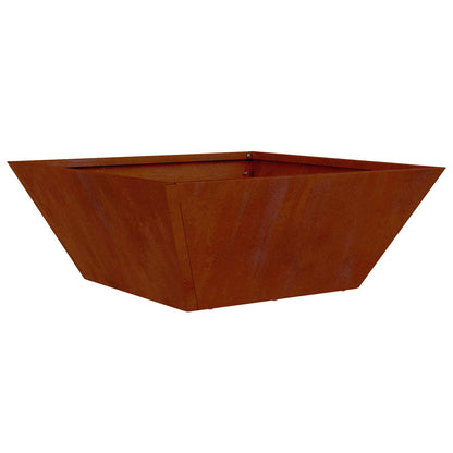 Vaso da giardino 5 pcs Ruggine 40 x 40 x 15 cm | homemem39