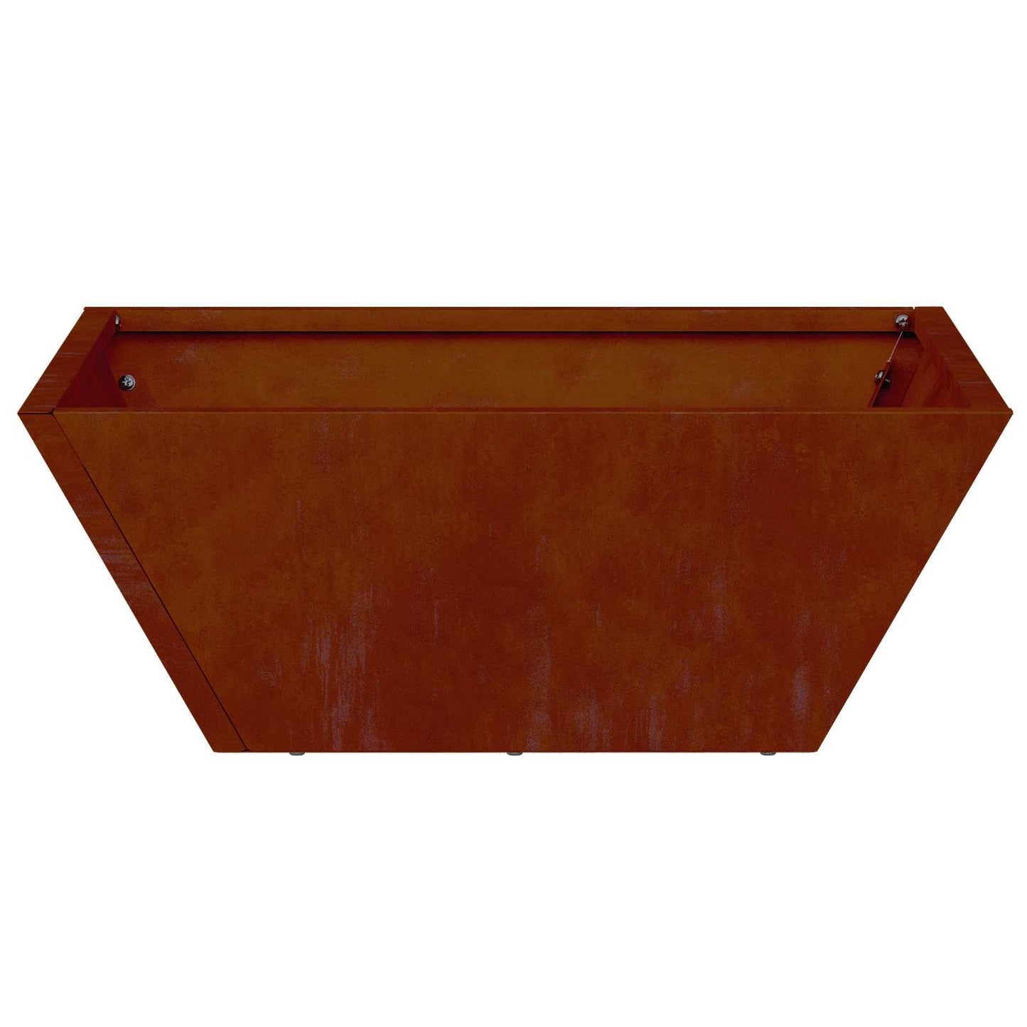 Vaso da giardino 5 pcs Ruggine 40 x 40 x 15 cm | homemem39