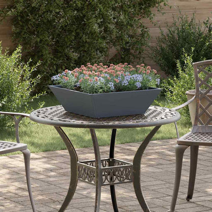 Vaso a Ciotola da Giardino 5 pcs Antracite 50 x 50 x 15 cm