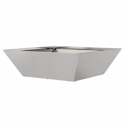 Vaso a Ciotola da Giardino 5 pcs Argento 50 x 50 x 15 cm
