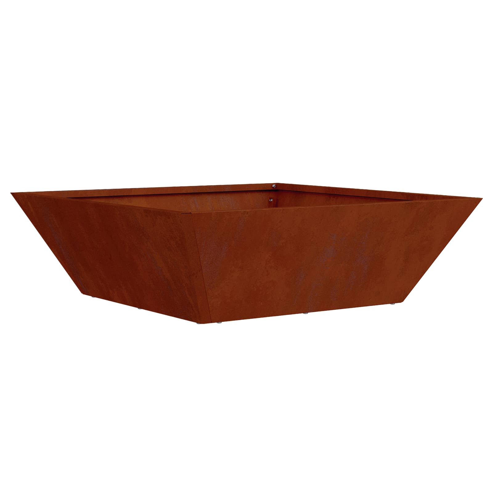 Vaso da giardino Ruggine 50 x 50 x 15 cm | homemem39