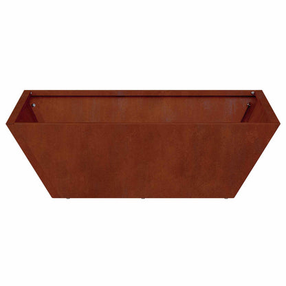 Vaso da giardino Ruggine 50 x 50 x 15 cm