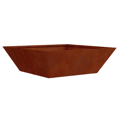 Vaso da giardino 5 pcs Ruggine 50 x 50 x 15 cm | homemem39
