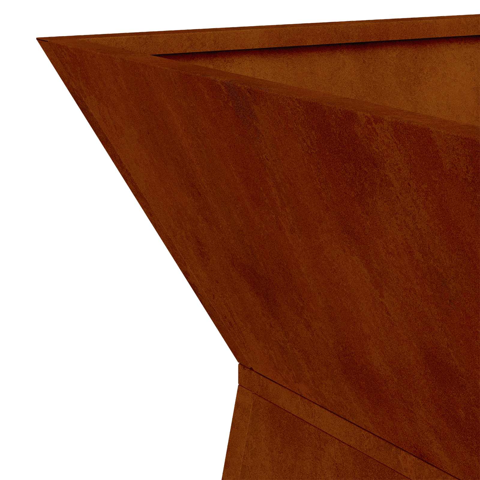 Vaso a Pilastro 2 pcs Argento 40 x 40 x 100 cm | homemem39
