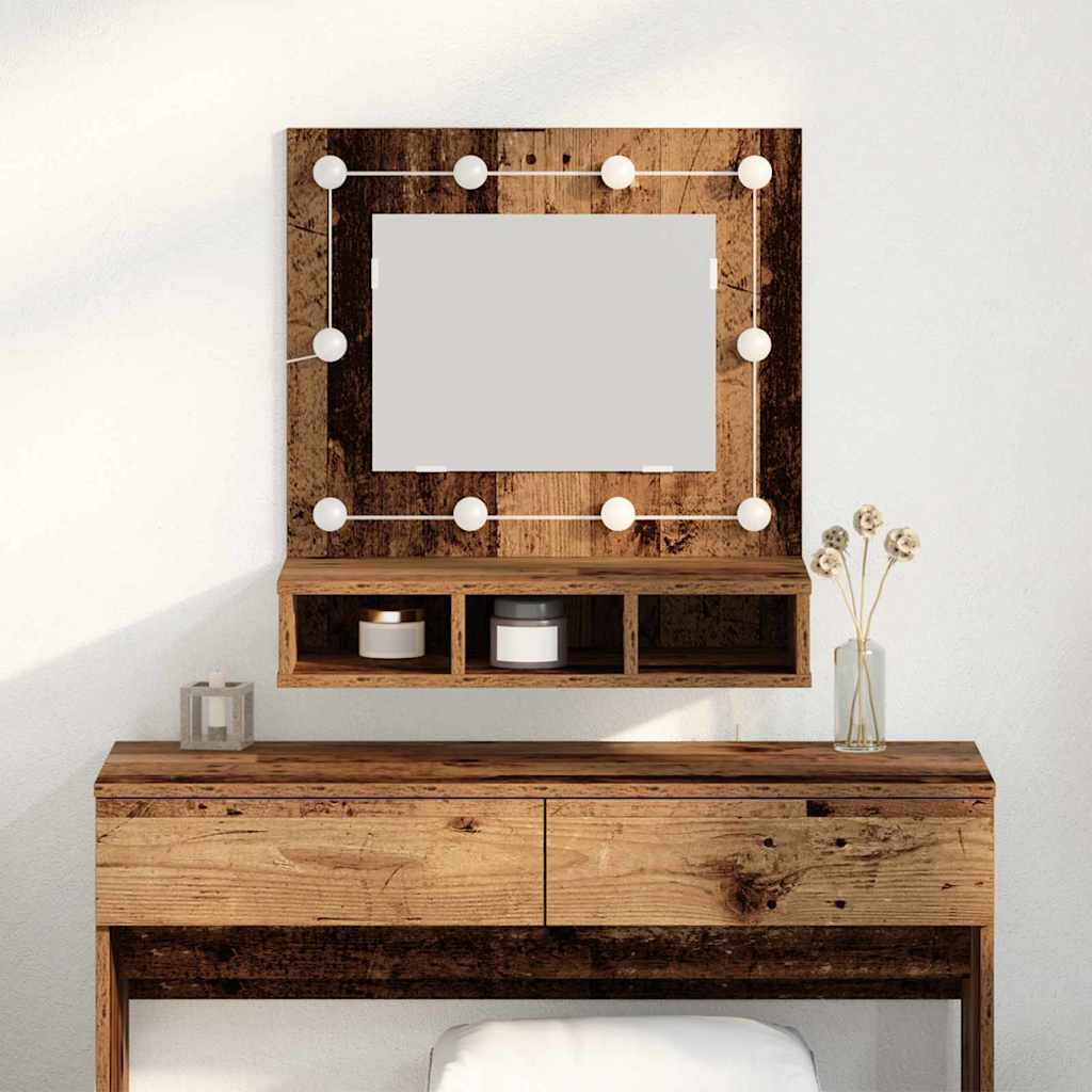 Mobiletto per specchio Legno vecchio 60 x 31,5 x 62 cm | homemem39