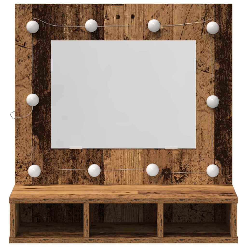 Mobiletto per specchio Legno vecchio 60 x 31,5 x 62 cm | homemem39