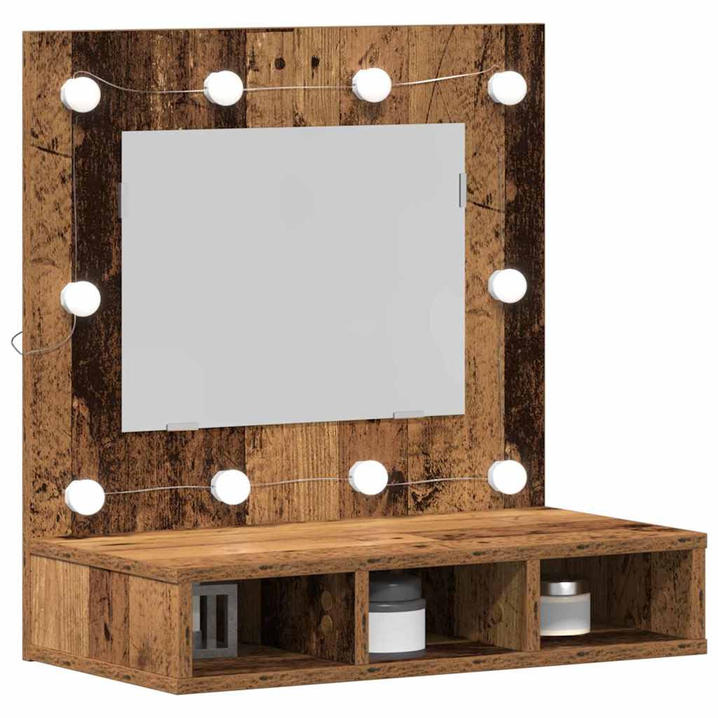 Mobiletto per specchio Legno vecchio 60 x 31,5 x 62 cm | homemem39