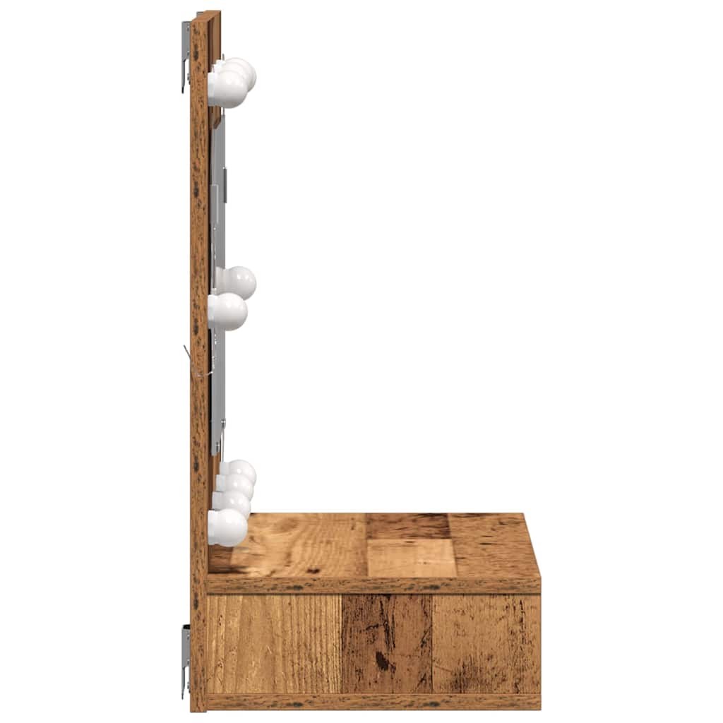 Mobiletto per specchio Legno vecchio 60 x 31,5 x 62 cm | homemem39