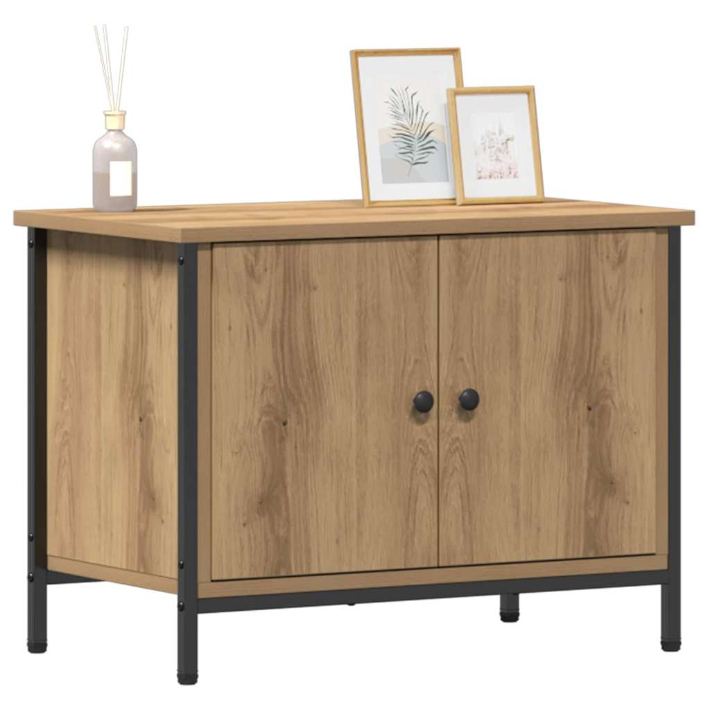 Mobile per TV rovere artigianale 60 x 35 x 45 cm