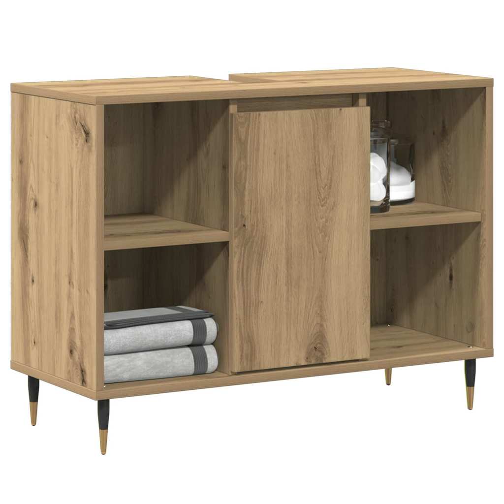 Mobile da Bagno Rovere artigianale 80 x 33 x 60 cm | homemem39