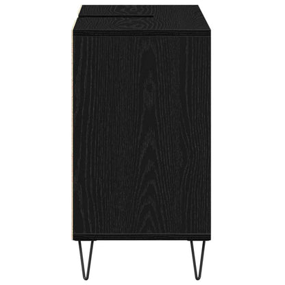 Mobile da Bagno Nero 80 x 33 x 60 cm Legno ingegnerizzato | homemem39