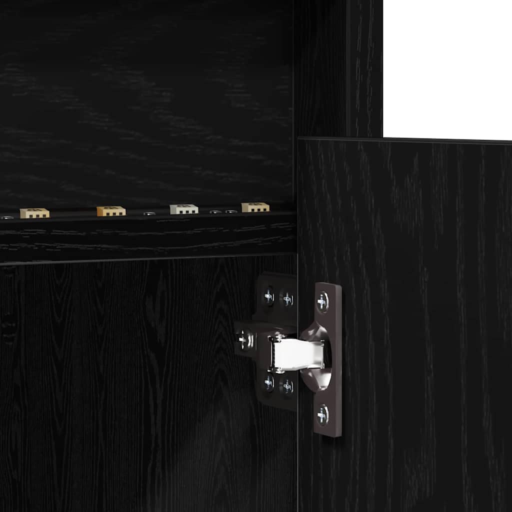 Mobile TV Nero 100 x 34 x 50 cm Legno multistrato