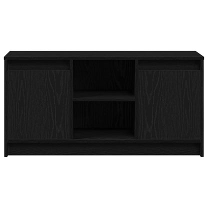 Mobile TV Nero 100 x 34 x 50 cm Legno multistrato