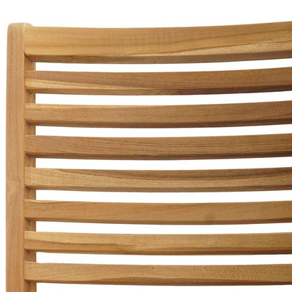 Sedia da Giardino 6 pcs Marrone 52 x 64.5 x 108 cm