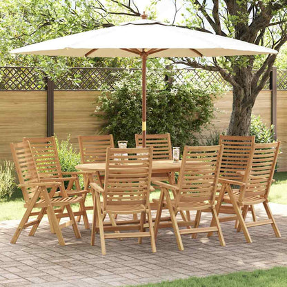 Sedia da Giardino 8 pcs Marrone 52 x 64.5 x 108 cm