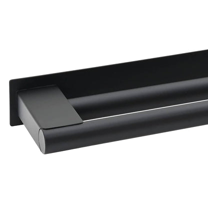 Porta asciugamani Nero 40 x 9 x 4 cm Acciaio inossidabile | homemem39