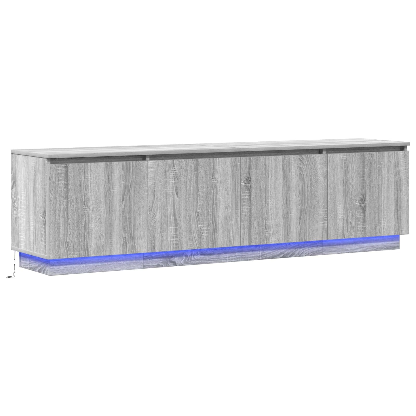 Mobile TV 180 x 38 x 49 cm Grigio Sonoma Legno ingegnerizzato