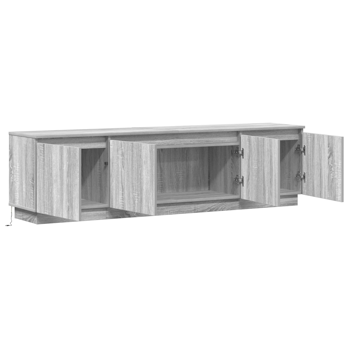 Mobile TV Grigio Sonoma 180 x 38 x 49 cm Legno multistrato | homemem39