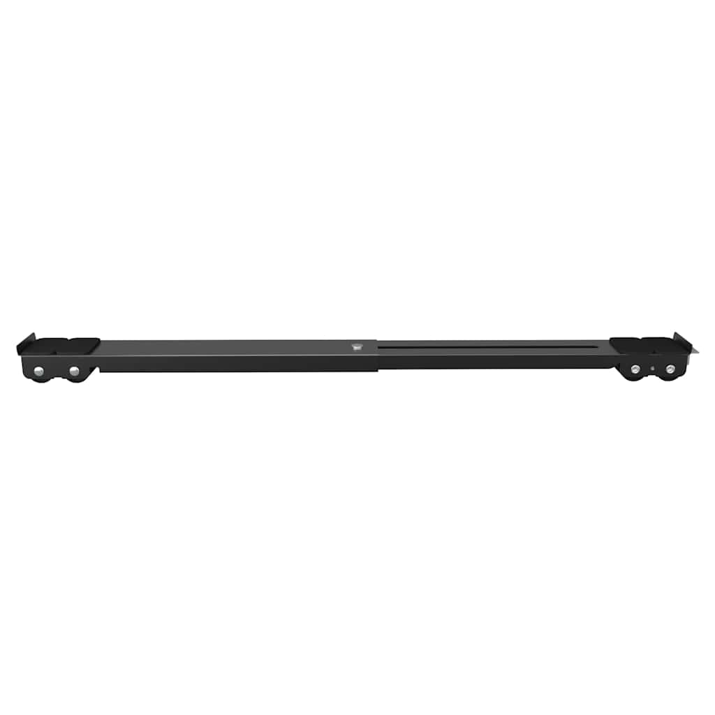 Base per lavatrice 2 pcs Nero 72 x 5 x 4,5 cm | homemem39