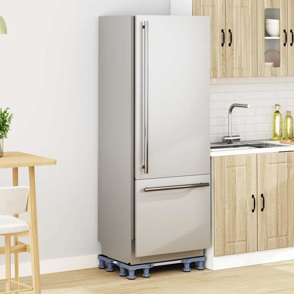 Base per lavatrice Grigio 67 x 67 x 12 cm Acciaio inossidabile | homemem39