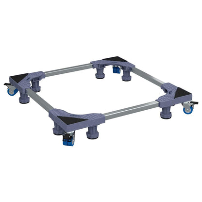 Base per lavatrice Grigio 66 x 66 x 12 cm Acciaio inossidabile | homemem39