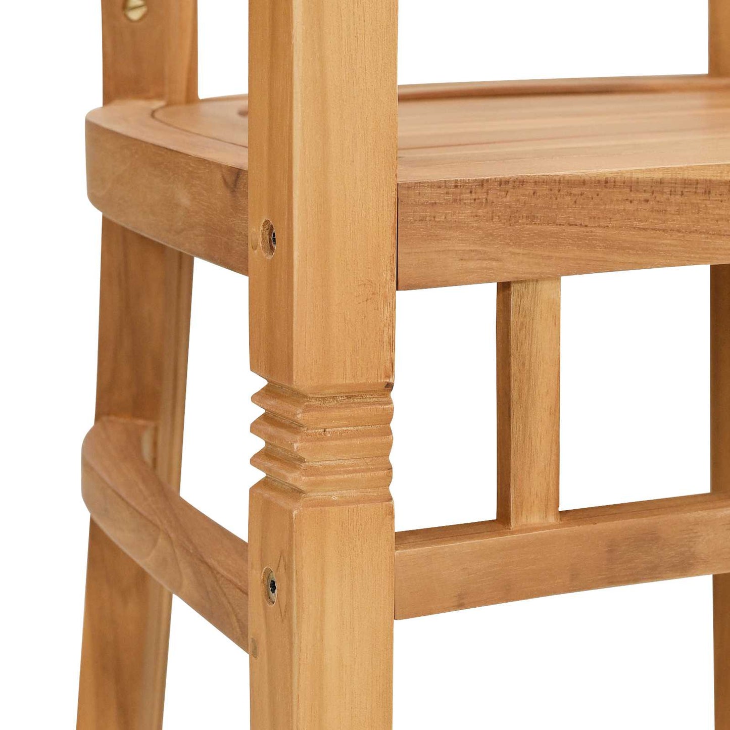 Sedia 2 pcs Marrone 63 x 58 x 89 cm Legno di teak solido | homemem39