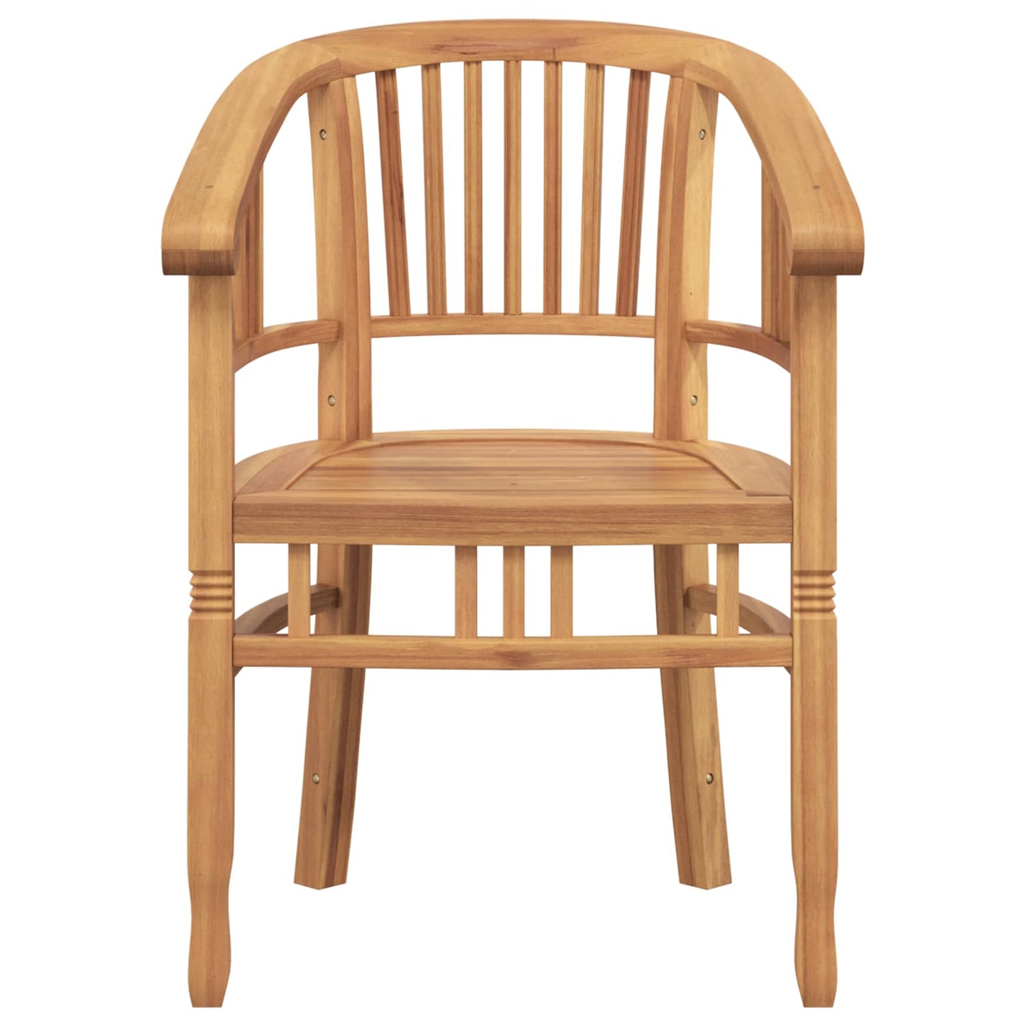 Sedia 2 pcs Marrone 63 x 58 x 89 cm Legno di teak solido | homemem39