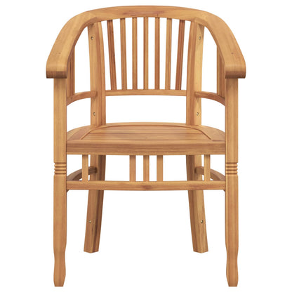 Sedia 2 pcs Marrone 63 x 58 x 89 cm Legno di teak solido | homemem39