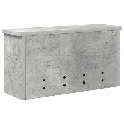 Appendiabiti a muro Grigio cemento 50 x 16 x 26 cm