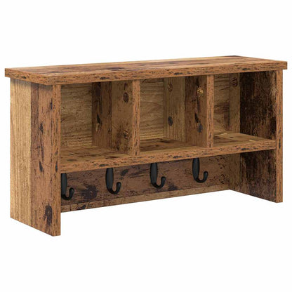 Appendiabiti a muro Legno vecchio 50 x 16 x 26 cm | homemem39