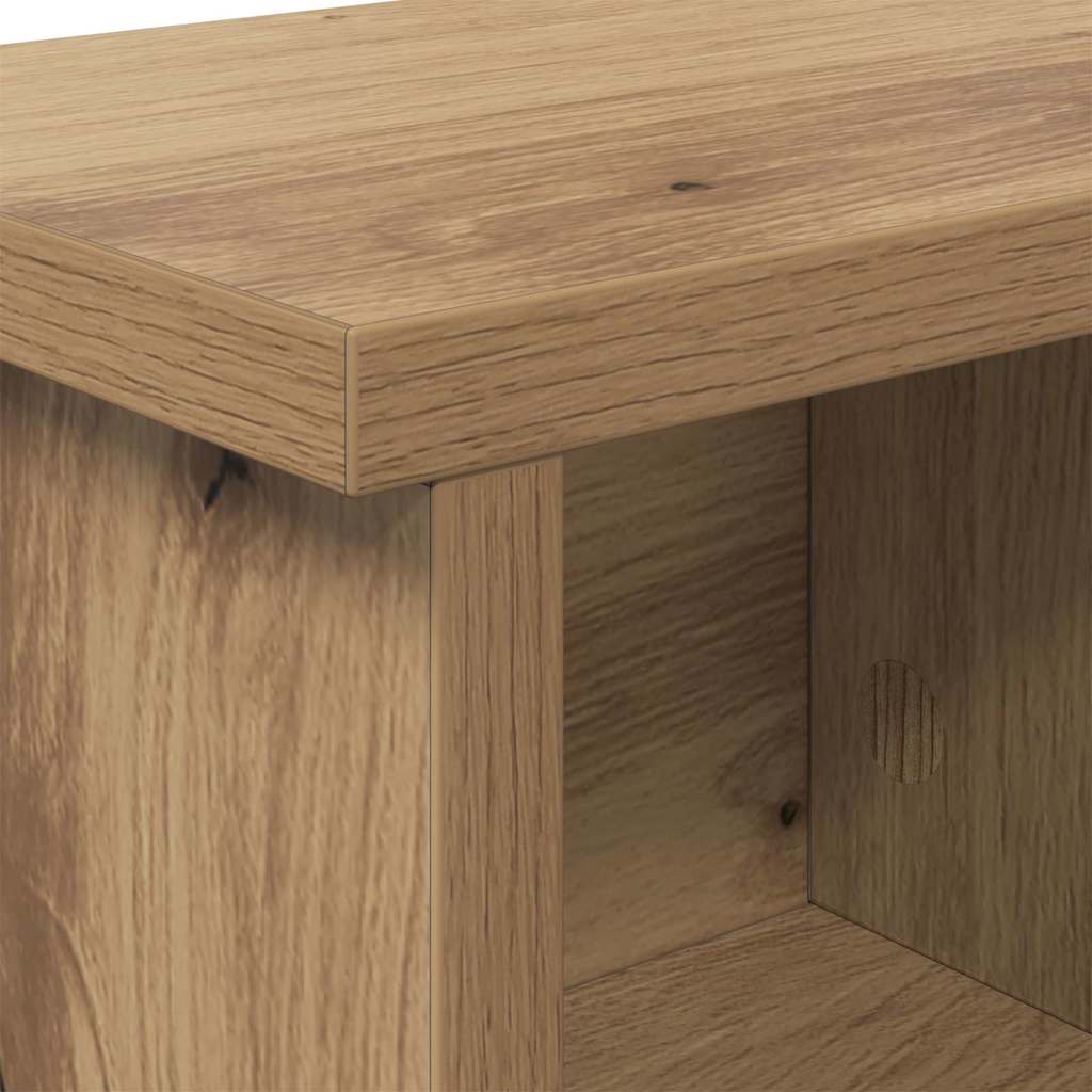 Appendiabiti a muro A parete Rovere artigianale 50 x 16 x 26 cm | homemem39
