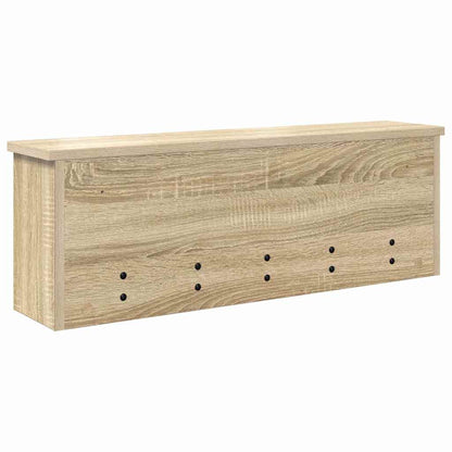 Appendiabiti a muro Rovere Sonoma 75 x 16 x 26 cm | homemem39