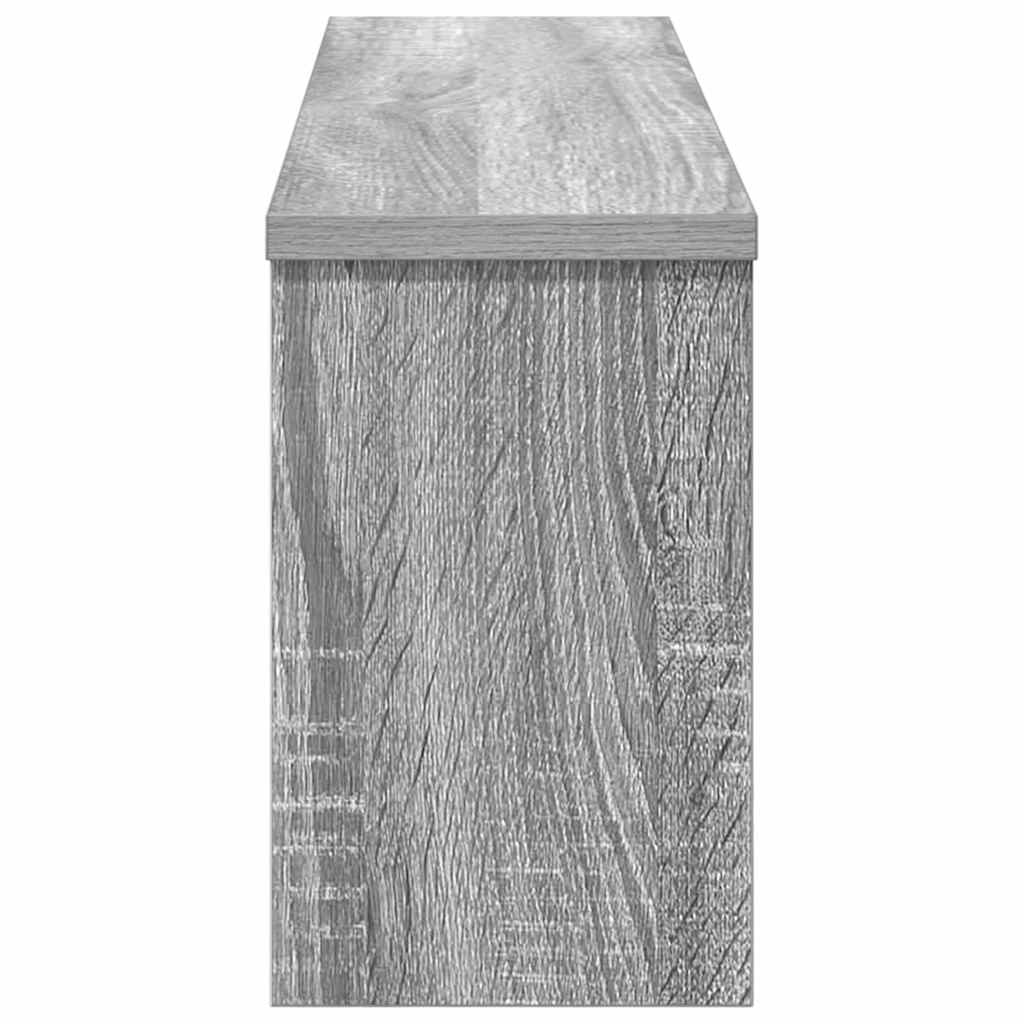 Appendiabiti a muro Grigio sonoma 75 x 16 x 26 cm