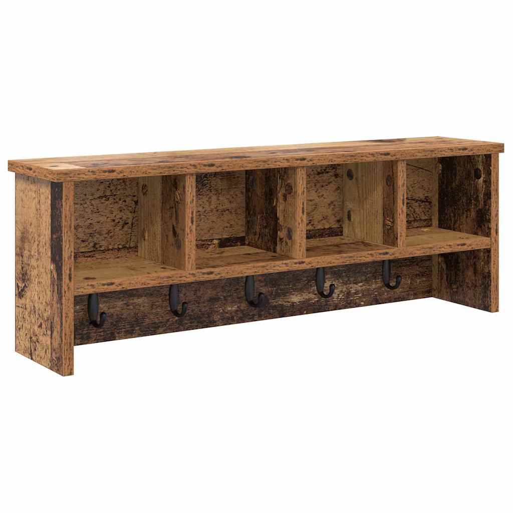 Appendiabiti a muro Legno vecchio 75 x 16 x 26 cm | homemem39