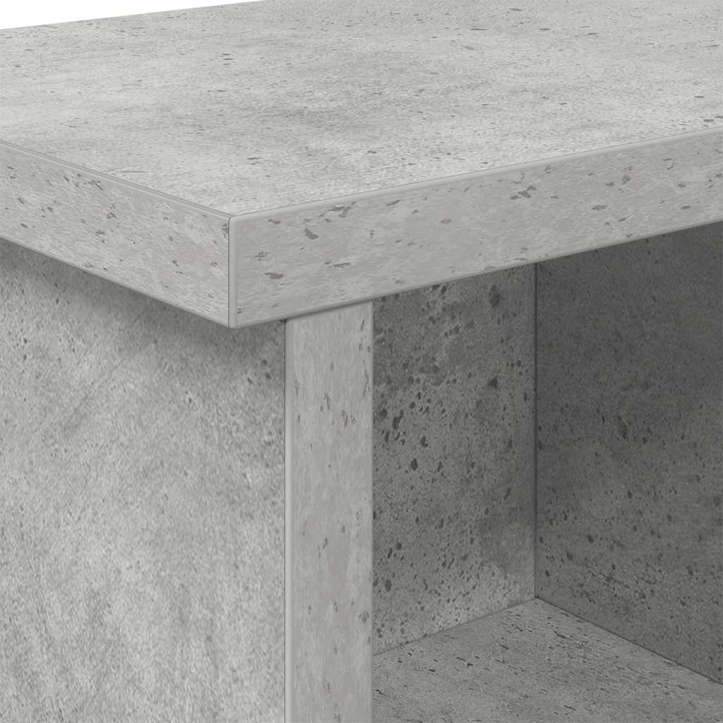 Appendiabiti a muro Grigio cemento 100 x 16 x 26 cm