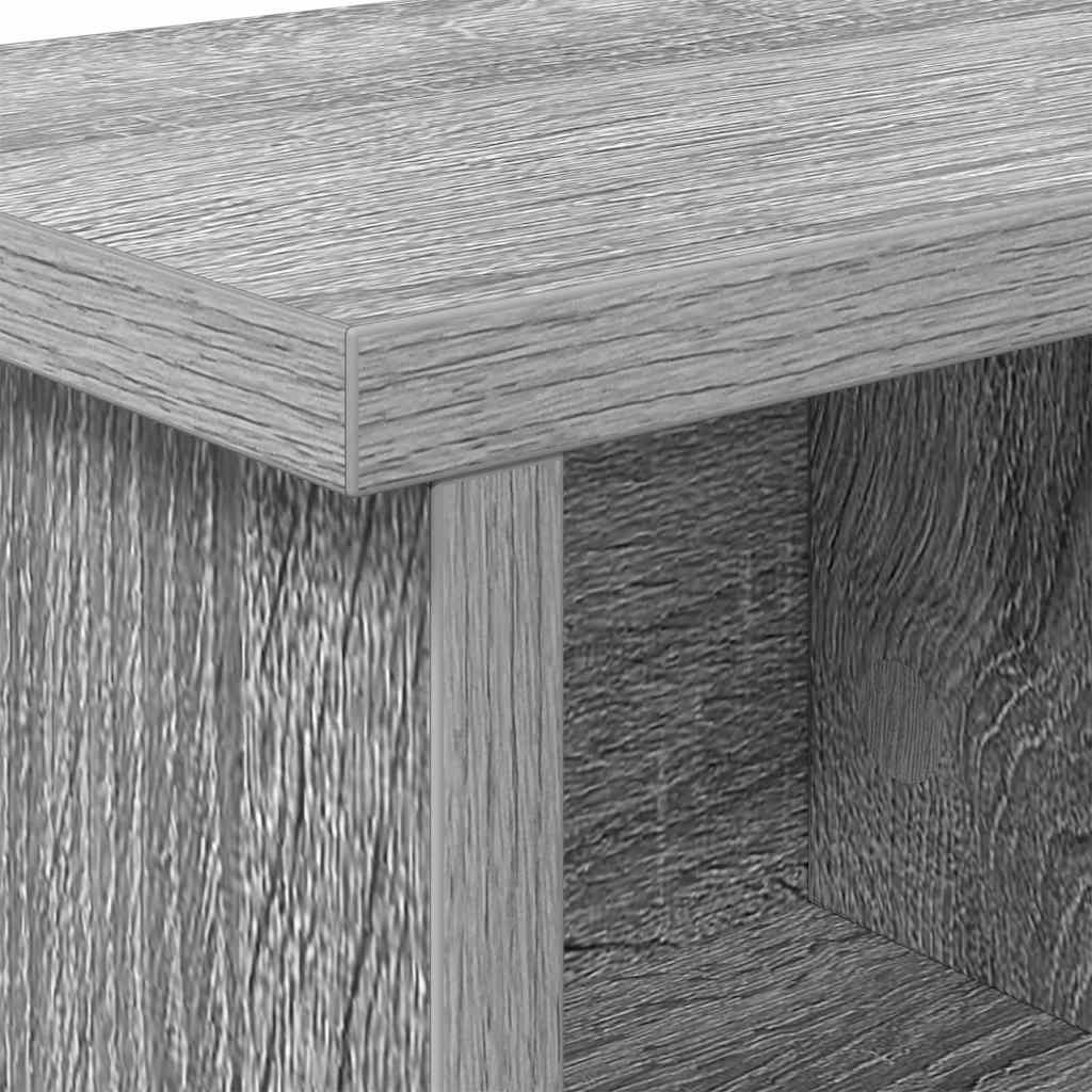 Appendiabiti a muro Grigio sonoma 100 x 16 x 26 cm