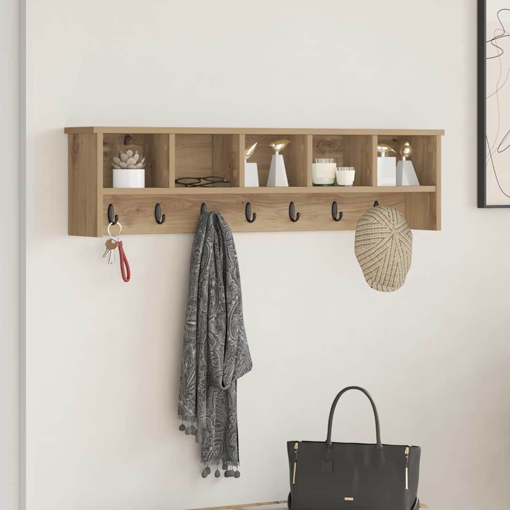 Appendiabiti a muro A parete Rovere artigianale | homemem39