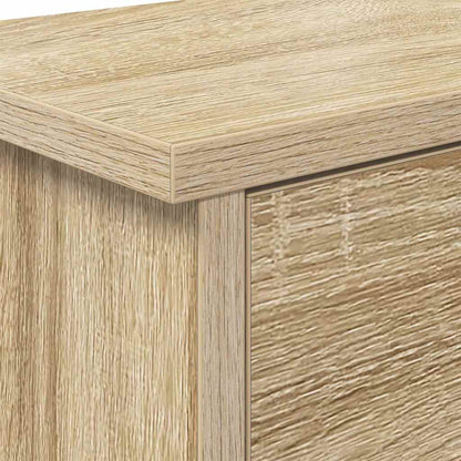 Appendiabiti a muro con porta rovere sonoma 50 x 20 x 30 cm