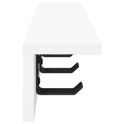 Appendiabiti a muro Bianco 40 x 10,5 x 10,5 cm