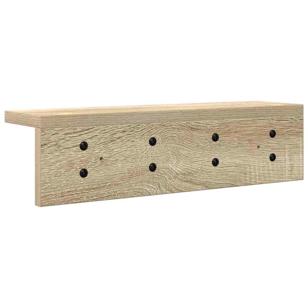 Appendiabiti a muro Rovere Sonoma 40 x 10,5 x 10,5 cm | homemem39