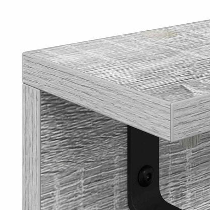 Appendiabiti a muro Grigio sonoma 60 x 10.5 x 10.5 cm