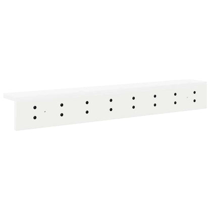 Appendiabiti a muro Bianco 80 x 10,5 x 10,5 cm | homemem39